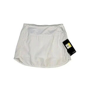 NEW HIND Women’s XS Athletic‎ Back Reflecting White Skort NWT